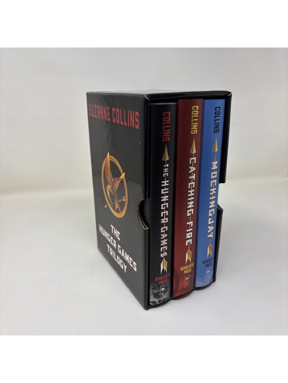 The Hunger Games Hardcover Trilogy Boxed Set by Suzanne Collins Good